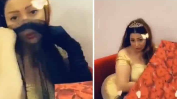 تغريم مونيا الكويتية بسبب فيديو مخل بالآداب  ..  شاهد 