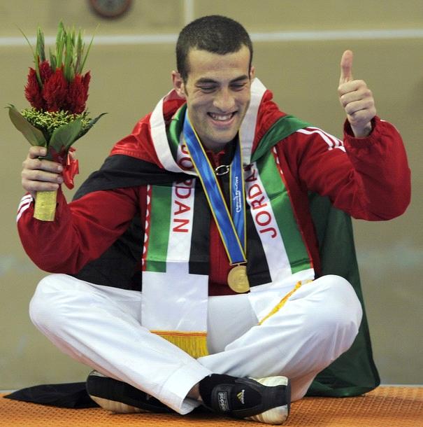 نبيل حسن يحرز اول ميدالية ذهبية للعرب في دورة الالعاب الآسيوية