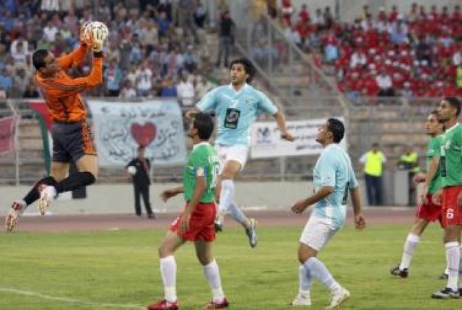 الوحدات ينتصر في كلاسيكو الكرة الاردنية
