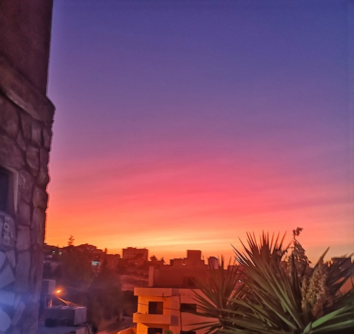 لهذا السبب كان غروب الاثنين غير اعتيادي بالأردن 