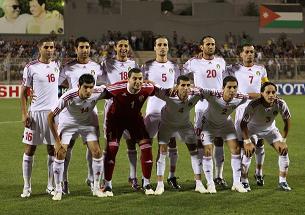 المنتخب الاردني لكرة القدم في الدوحة