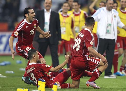 تعادل الاردن واليابان بهدف لهدف في الكأس الاسيوية 