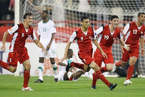 سوريا تفوز على السعودية بهدفين