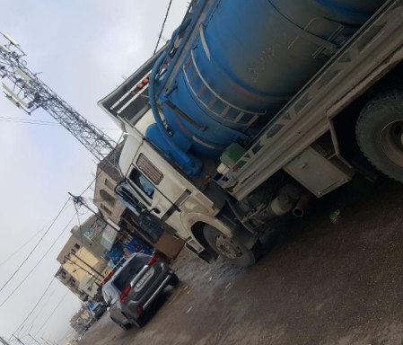 حجز صهريج مياه معبأ بمياه عادمة وتوقيف صاحبه