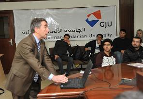 تعاون بين الجامعة الألمانية الاردنية وهيئة الطاقة الذرية الفرنسية