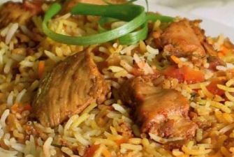 تحضير طبق الأرز الإيراني مع الدجاج