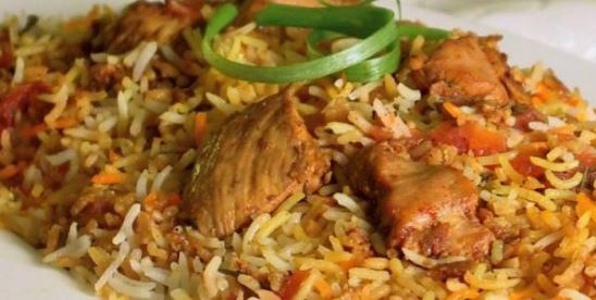 طريقة عمل المكبوس بالدجاج الخليجي  