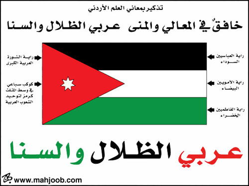 تذكير بمعاني العلم الاردني