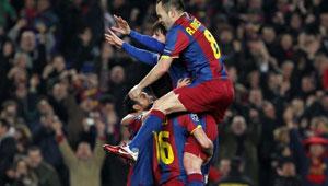 برشلونة ومدريد يكتسحان ألميريا و بلباو قبل قمتهما المرتقبة السبت