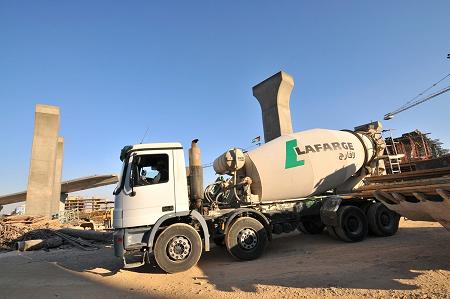 لافارج للباطون تشارك في معرض الشرق الاوسط وشمال افريقا للبناء والانشاء 