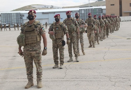 القوة الأردنية المشاركة بتمرين سيف العرب تغادر إلى مصر