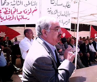 اعتصام مؤتة يدخل يومه الثالث بمشاركة نواب الكرك