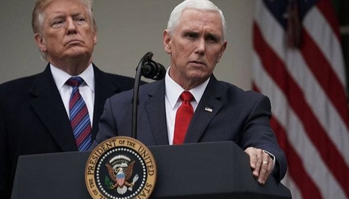 بنس ينقلب على ترامب 