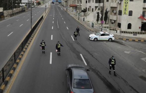 ضبط 158 مخالفاً للحظر الشامل في عمّان