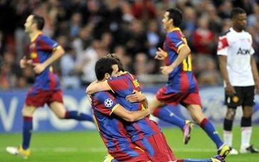برشلونة يحرز لقب ابطال أوروبا / 7 فيديو
