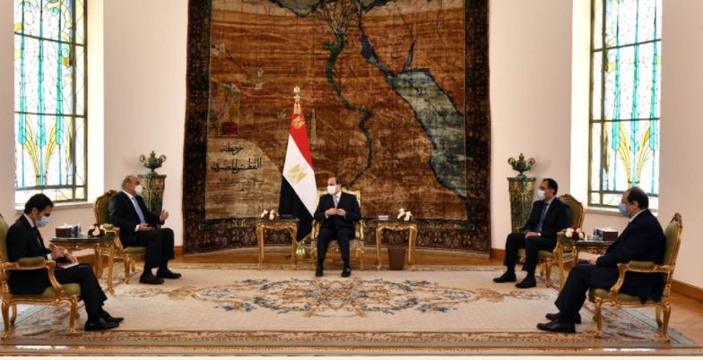 الخصاونة ينقل رسالة شفوية من الملك للسيسي