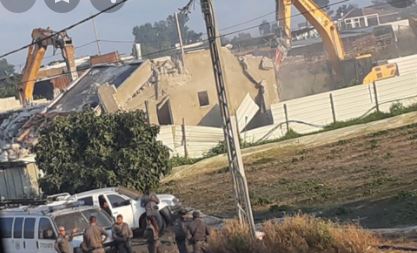 الاحتلال يهدم منزلين في قلنسوة