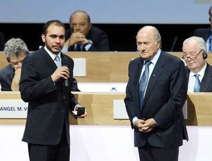 الأمير علي يباشر عمله نائبا لرئيس فيفا رسميا 