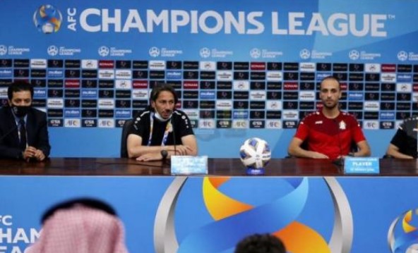 أبوزمع: نتطلع إلى الفوز الأول أمام النصر
