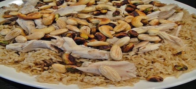 طريقة عمل أرز ودجاج لبناني