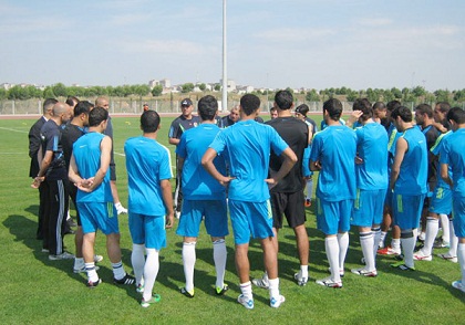 المنتخب الوطني يواصل استعداداته ويواجه سورية الثلاثاء