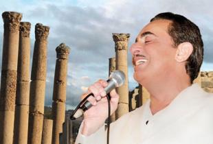 ملحم بركات يشدو بمحبة للاردن في أولى ليالي جرش     