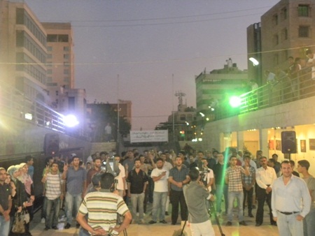 اعتصام بعد التراويح في عمان الجمعة