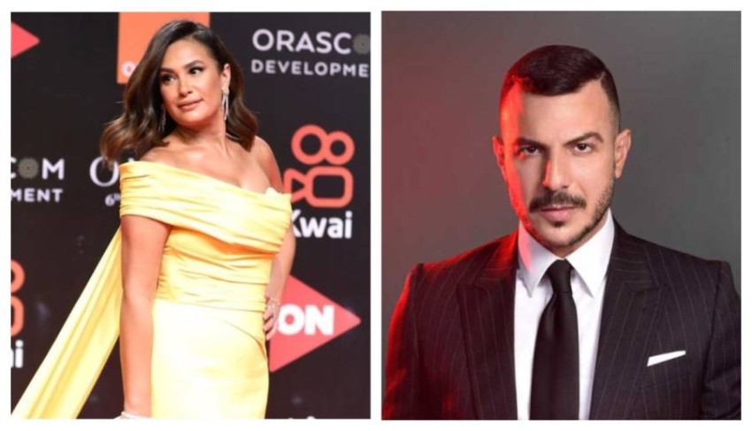 مهرجان الجونة يفضح قصة حب هند صبري وباسل خياط .. شاهد