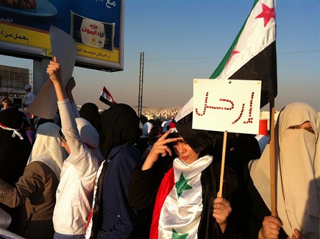 سوريون في الاردن : الاسد "ورم سرطاني خبيث"