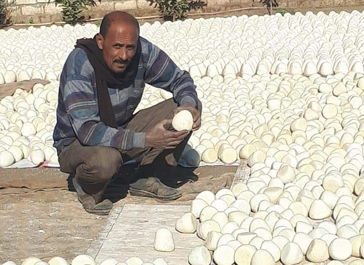 بالصور  ..  ضبط جميد مصنوع من الدهان في مصر