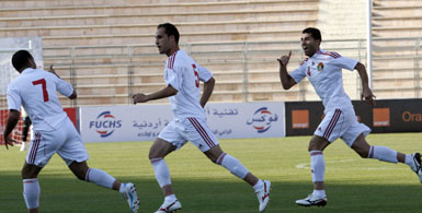 تعادل منتخب النشامى ونسور قرطاج (3-3)