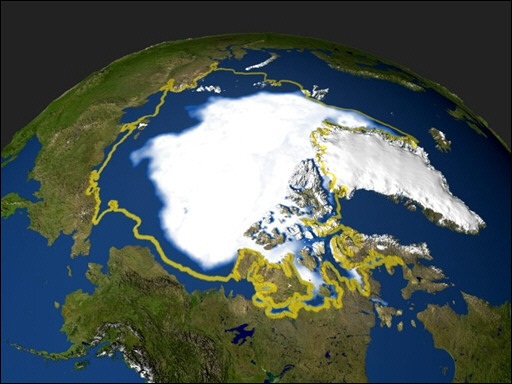 انحسار جليد المحيط المتجمد الشمالي وتوقع صيف دون جليد بحلول 2030 