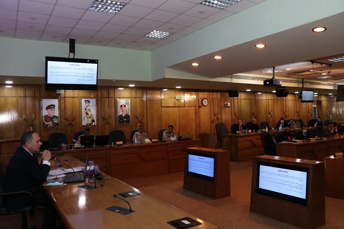 وزير العدل الأسبق يحاضر في كلية الدفاع الوطني الملكية الأردنية