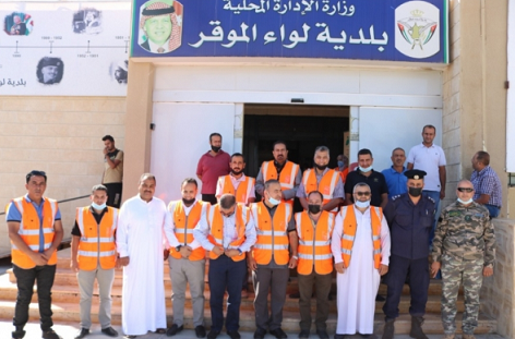 بلدية الموقر تنفذ حملة نظافة شاملة