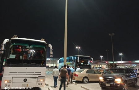 وصول اخر قوافل الحجاج الاردنيين مساء اليوم ولا حوادث