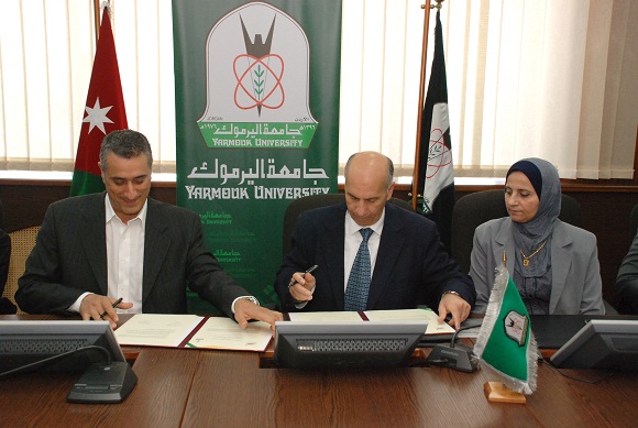 اتفاقية تعاون بين اليرموك ومدينة الحسن العلمية