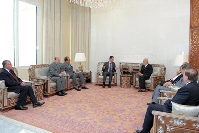 ردود فعل غاضبة على لقاء وفد أردني بالأسد