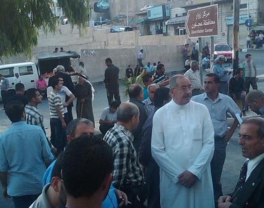 السياحة تبدا تنفيذ مشروع محيط مسجد عجلون