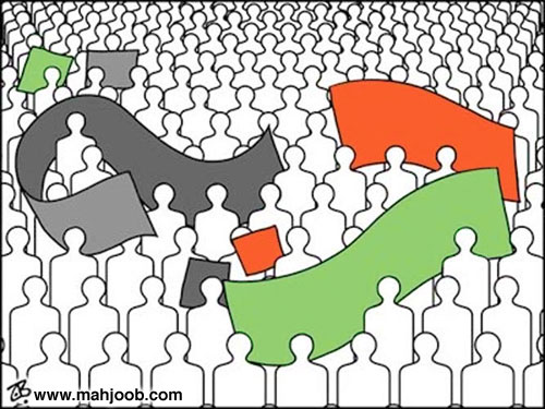 الشعوب تطالب بالحرية