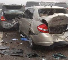 أصابة خمسة طلاب من جامعة مؤتة بحادث سير