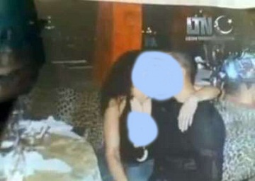 هيفا تقلل من سخونة قبلتها للمعتصم القذافي !