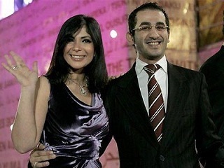 منى زكي تبلغ "34" عاماً وأحمد حلمي "41" / صور