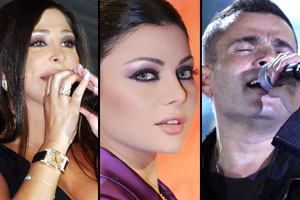 دياب يتفوق على إليسا وهيفاء في حفلات العيد
