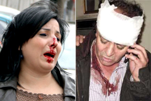 فنانون مؤيدون للأسد يشتبكون مع معارضين في القاهرة
