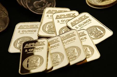 الذهب يتراجع متأثرا بضعف اليورو