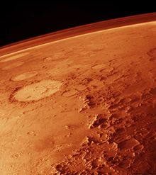 اكتشاف دليل قوي على وجود المياه على المريخ 