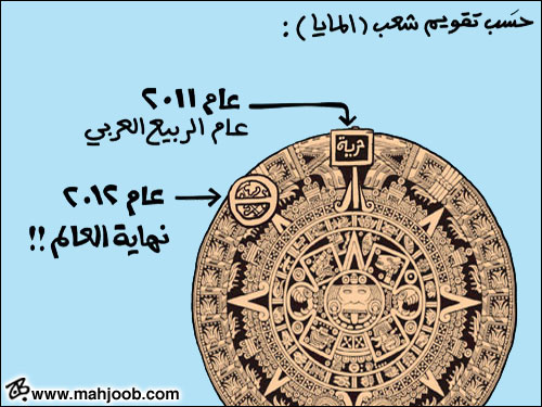 حسب تقويم شعب المايا