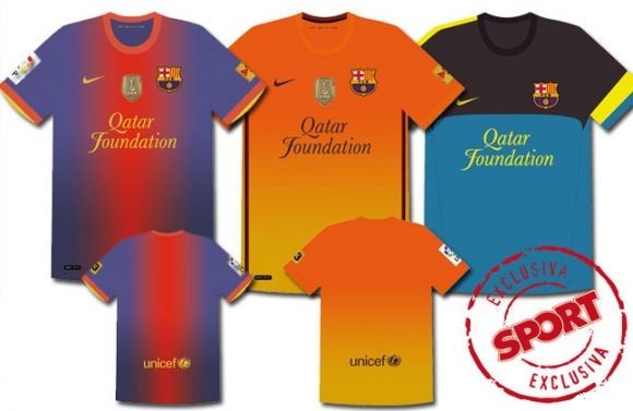 شاهد قميص برشلونة الجديد