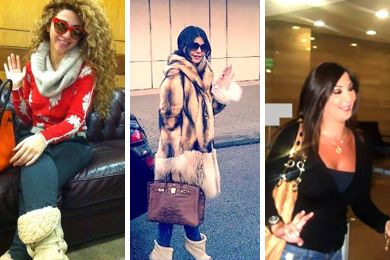 هيفاء واليسا ومريام فارس في باريس - صور