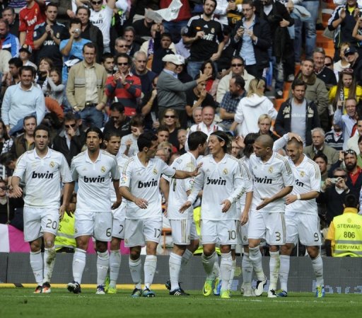 مدريد يمطر شباك راسينج برباعية نظيفة